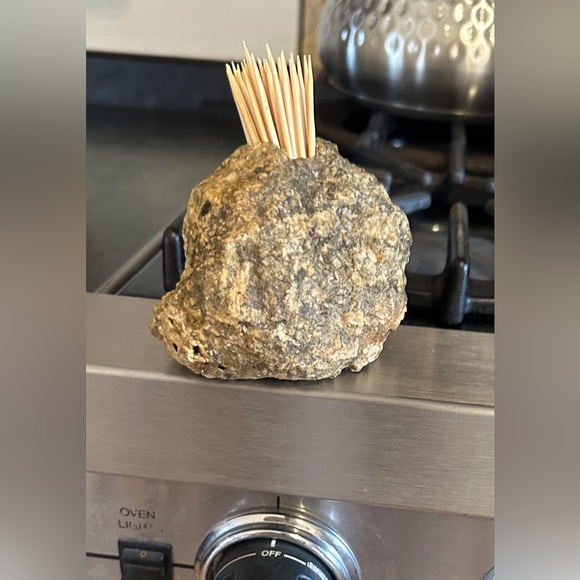 Unique Rock Toothpick Holder - Picture 3 of 3